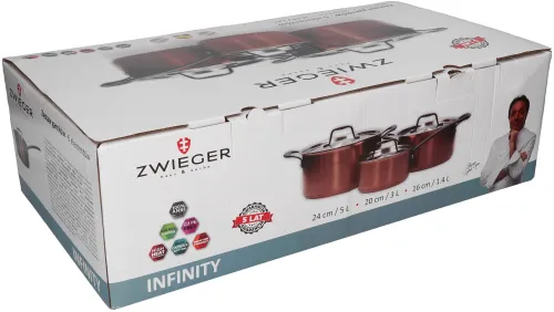 Zestaw garnków ZWIEGER Infinity (6 elementów)