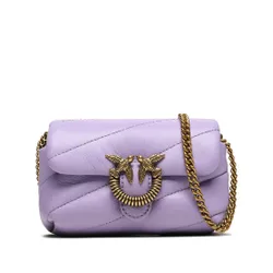 Pinko dragoste Micro puf Bag c AI 23-24 PCPL 100041 A0f2 Lilla Y48Q