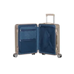 Walizka mała American Tourister Soundbox Alu - bronze