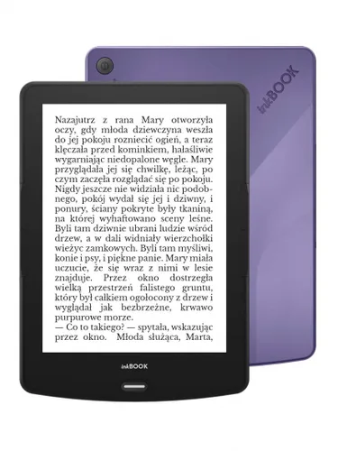 Czytnik E-booków inkBOOK Calypso Plus - 6" - 16GB -WiFi - fioletowy