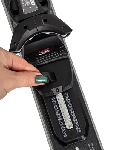 Narty damskie ELAN CRYSTAL + wiązania ELAN EL 9.0 z GRIP WALK 2026 - Długość (cm) - 152