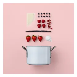 EVA TRIO White Line 3,8 l - garnek aluminiowy