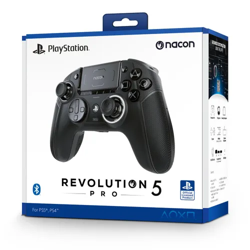 Геймпад Nacon Revolution 5 Pro Pad для PS5, PS4, ПК-беспроводной / проводной-черный