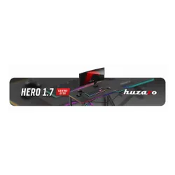 Biurko gamingowe HUZARO Hero 1.7 RGB Czarny