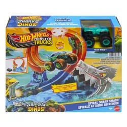 Tor Hot Wheels Monster Trucks Pętla rekina JFR08