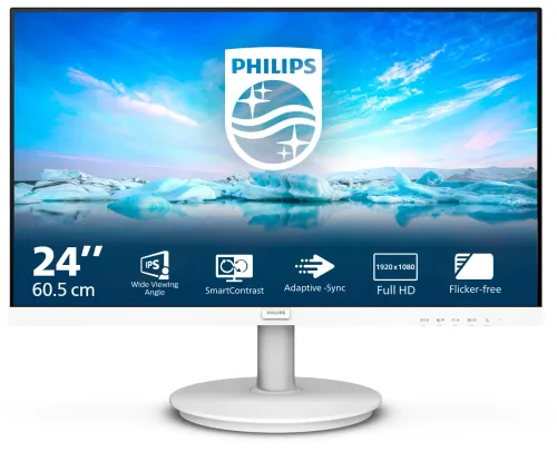 Monitor Philips V-line 241V8AW/00 24" Full HD IPS 75Hz 4ms