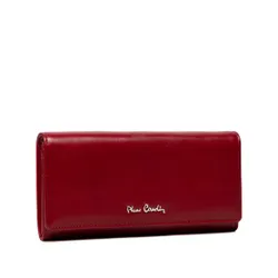 Pierre Cardin 06 ITALY 100 Red'in Büyük Kadın Cüzdanı