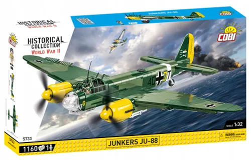 Конструктор Cobi Junkers Ju 88, 1:32, COBI-5733, 1160 эл.