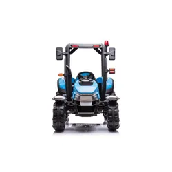 Duży Traktor Na Akumulator Dla Dziecka Blt-206 Przyczepa 24V 2X200W Pilot LED Eva Pasy Bluetooth