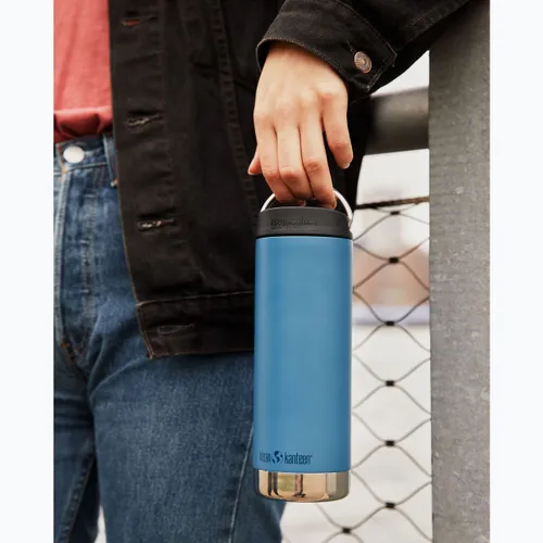 Kubek termiczny Klean Kanteen TKWide Cafe Cap 473 ml real teal