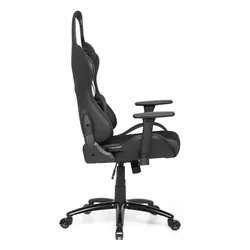 Fotel GAMVIS Phantom Large Czarny (białe elementy)