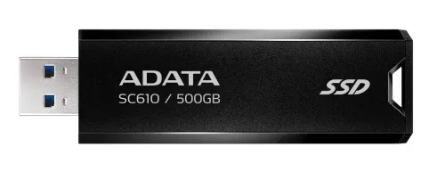 Dysk Adata SC610 500GB USB 3.2 Czarny