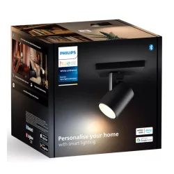 Oświetlenie punktowe Philips Hue White Ambiance Runner - moduł przedłużający Czarny