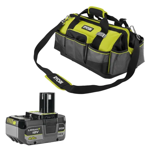 Akumulator RYOBI RB1840X 4Ah 18V + Torba narzędziowa RYOBI RSSMTB1