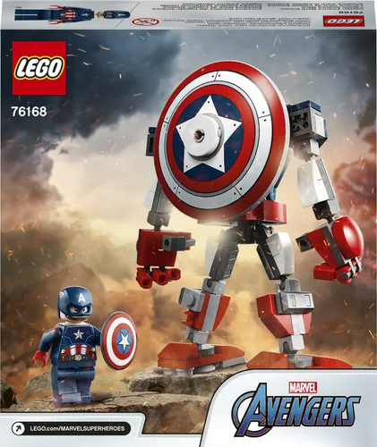 LEGO Marvel Avengers Opancerzony mech Kapitana Ameryki 76168