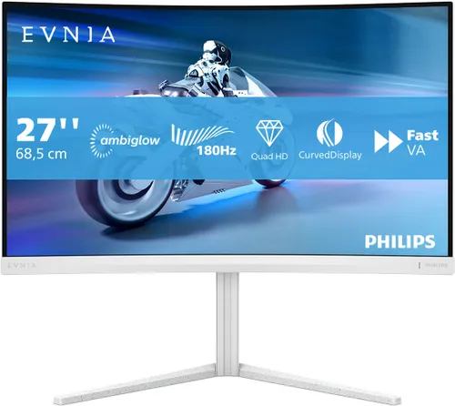 Monitor PHILIPS Evnia 27M2C5501/00 27" 2560x1440px 180Hz 1 ms [GTG] Curved
