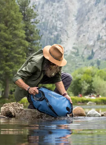 Filtr do wody Lifestraw Peak Series Flex Gravity Water Filter System 8L - blue