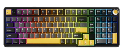 Klawiatura mechaniczna Marvo Titan 98 Wireless Czarno-szary