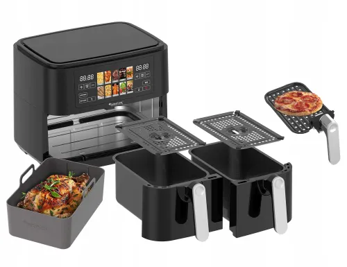Air Fryer Frytkownica beztłuszczowa TURBOTRONIC TT-DAF8 9l 10 automatycznych programów