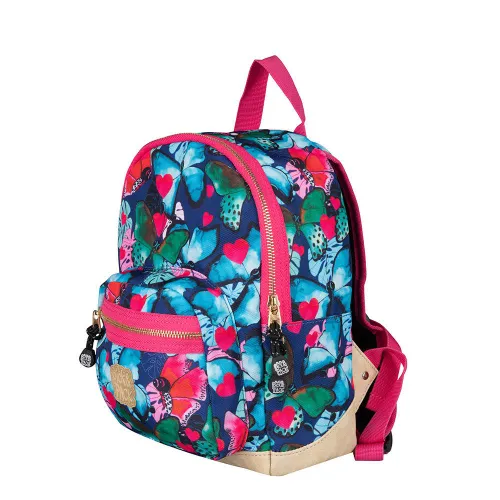 Rucsac pentru copii 3 + Pick & Pack Beautiful Butterfly S-navy