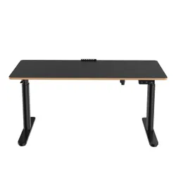 Biurko Ultradesk PULSAR 120cm Regulacja wysokości Czarny