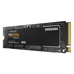 Samsung 970 EVO Plus SSD 500 GB M. 2 2280 PCI-E x4 Gen3 NVMe (MZ-V7S500BW)