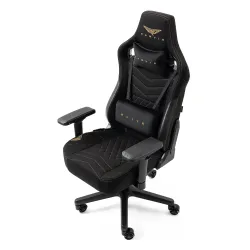 Fotel GAMVIS Elite 2.0 XL Basic Czarny (złote elementy)