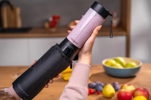 Blender personalny GÖTZE & JENSEN PB940K Czarny Bezprzewodowy + pokrowiec