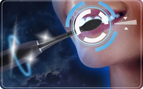Szczoteczka soniczna BERDSEN Galaxy Duo (2 sztuki) Czarny + Różowy