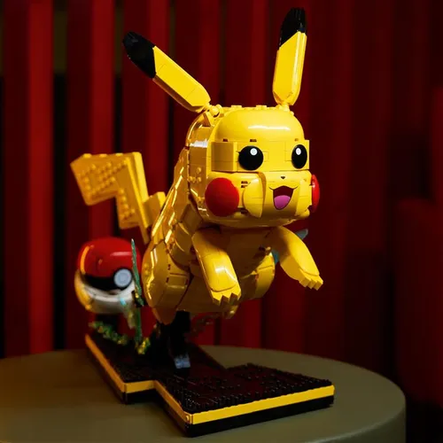 LEGO Pokemon 72152 Pikachu i Pokeball, zestaw klocków 18+