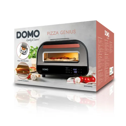 Piec do pizzy Domo DO9289PZ 1700W Regulacja temperatury 32cm