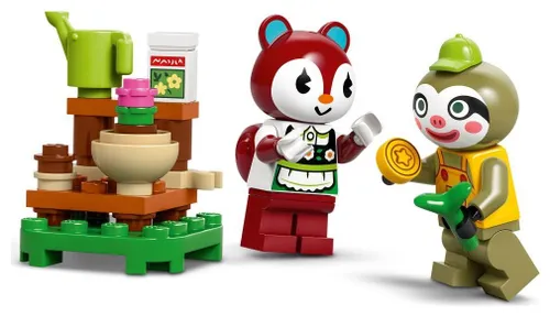 LEGO Animal Crossing 77054 Leif i jego karawan oraz sklep ogrodniczy