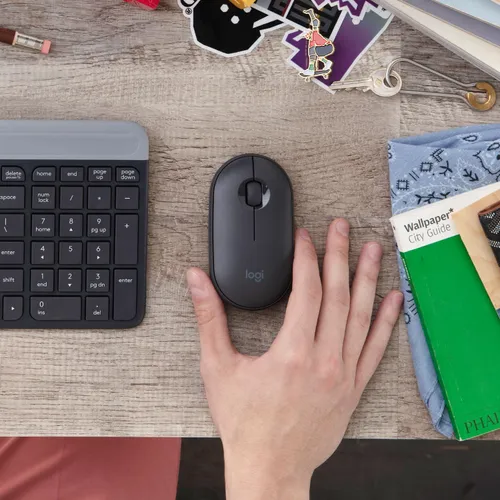 Myszka Logitech Pebble M350 - grafitowy