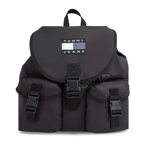 Tommy Jeans TJM Heritage Flap Rucsac AM0AM11656 Negru BDS