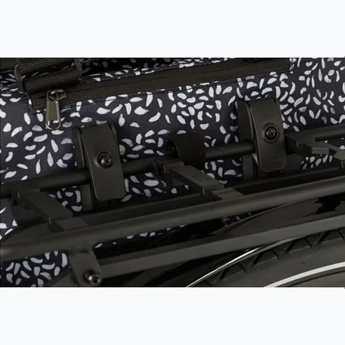 Torba rowerowa na bagażnik FastRider Nyla Shopper Single Bike Bag Trend Click'nGo 20 l flourish