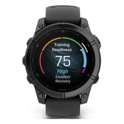 Zegarek sportowy GARMIN Fenix E 47mm Czarno-szary