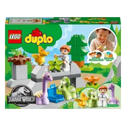 LEGO 10938 DUPLO Jurassic World Dinozaurowa szkółka