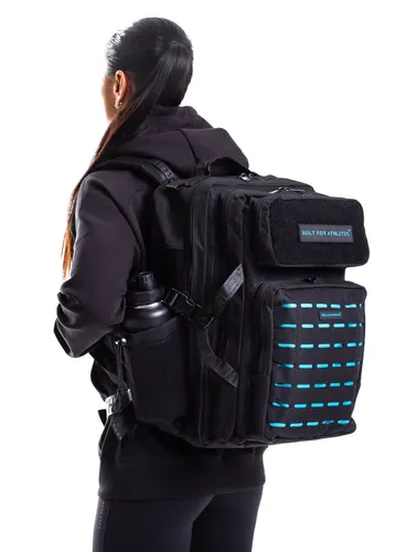 Plecak sportowy Built For Athletes Hero Large Backpack 45 l - black / aqua