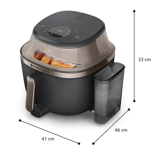 Air fryer Philips Ovi NA547/07 2000W 7,2l Aplikacja mobilna Gotowanie na parze
