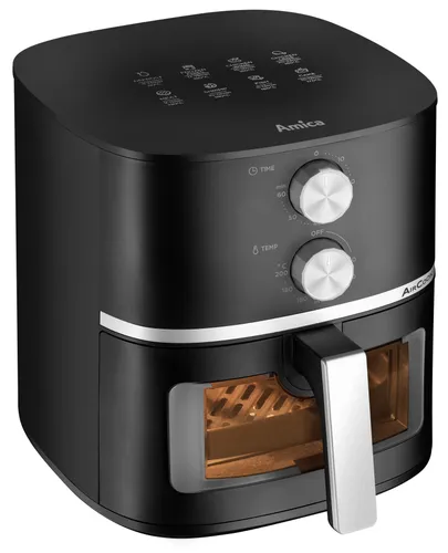 Air Fryer Frytkownica beztłuszczowa AMICA AFM 2020 5.5l z okienkiem do obserwacji postępów