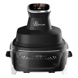 Air Fryer Frytkownica beztłuszczowa EXTRALINK Home Glass SJ-400G 4l ze szklanym pojemnikiem