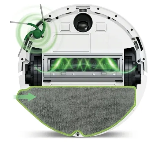 Robot sprzątający iRobot Roomba 115 Combo Y414240 Funkcja mopowania Tworzenie mapy pomieszczenia 62dB