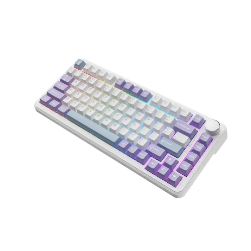 Klawiatura magnetyczna Ajazz AK820 MAX Biały