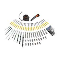 Wiertarko-wkrętarka BLACK&DECKER BCD003D2AMB + Zestaw 100 akcesoriów