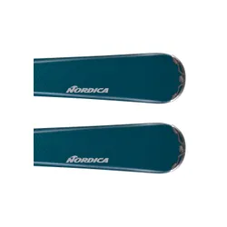 Narty damskie NORDICA BELLE 75 + wiązania MARKER FDT10 z GRIP WALK 2025 - Długość (cm) - 156