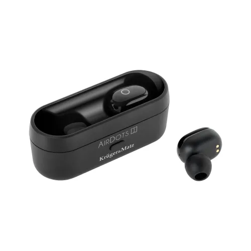 Słuchawki bezprzewodowe Kruger & Matz Air Dots 1 KMP-AD1 Dokanałowe Bluetooth 5.0 Czarny