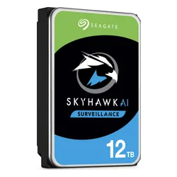 Seagate SkyHawk AI CMR Sunucu Diski 12 TB 3.5 " SATA III (6 Gbps) (ST12000VE0008)