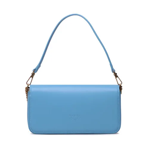 Pinko Love Click Baguette MINI pe 23 PLTT 100068 A0f1 Albastru deschis E42Q