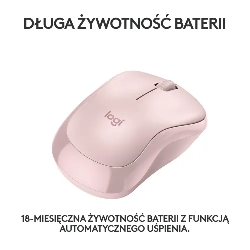 Myszka Logitech M240 Silent Różowy