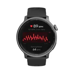 Smartwatch STELIO Activ Funkcje AI 46mm GPS Czarny